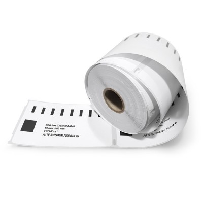 Permanent Adhesive Sticker 104mmx159mm Dymo Compatible S0904980